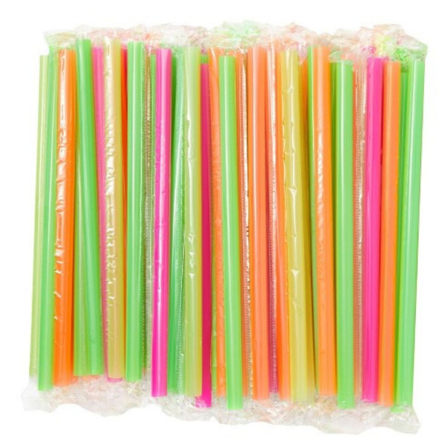 8 Inch Wrapped Bubble Tea Paper Straws 100/box 20box /ctn