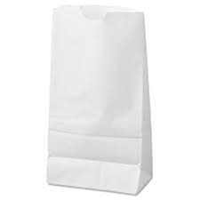 5 LB Paper Bag White 500/CS