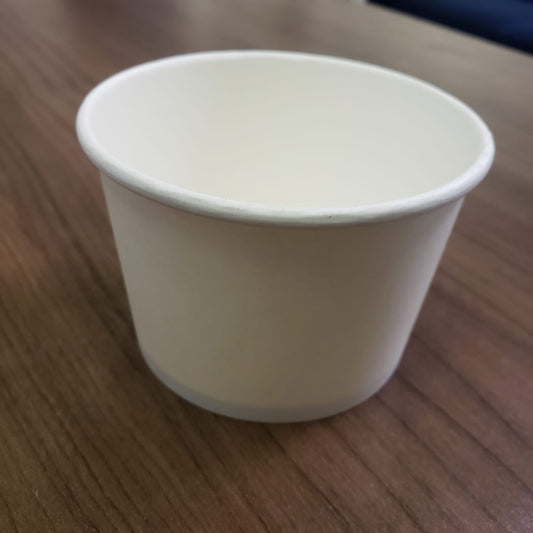 8oz White Paper Soup Cups 500/cs