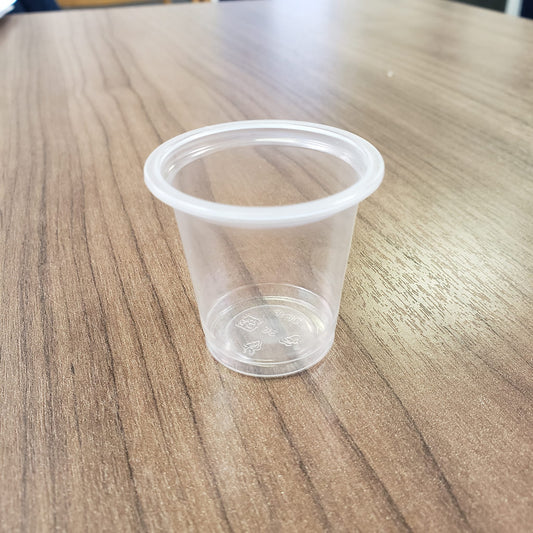 1 oz Plastic Portion Cups 2500/case