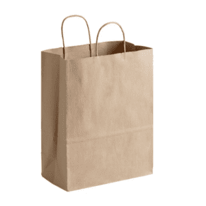 10x5x13 KRAFT PAPER BAG WITH HANDLE