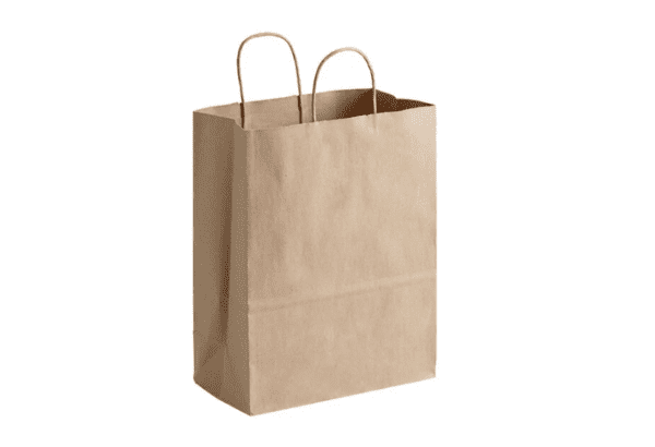 10x5x13 KRAFT PAPER BAG WITH HANDLE